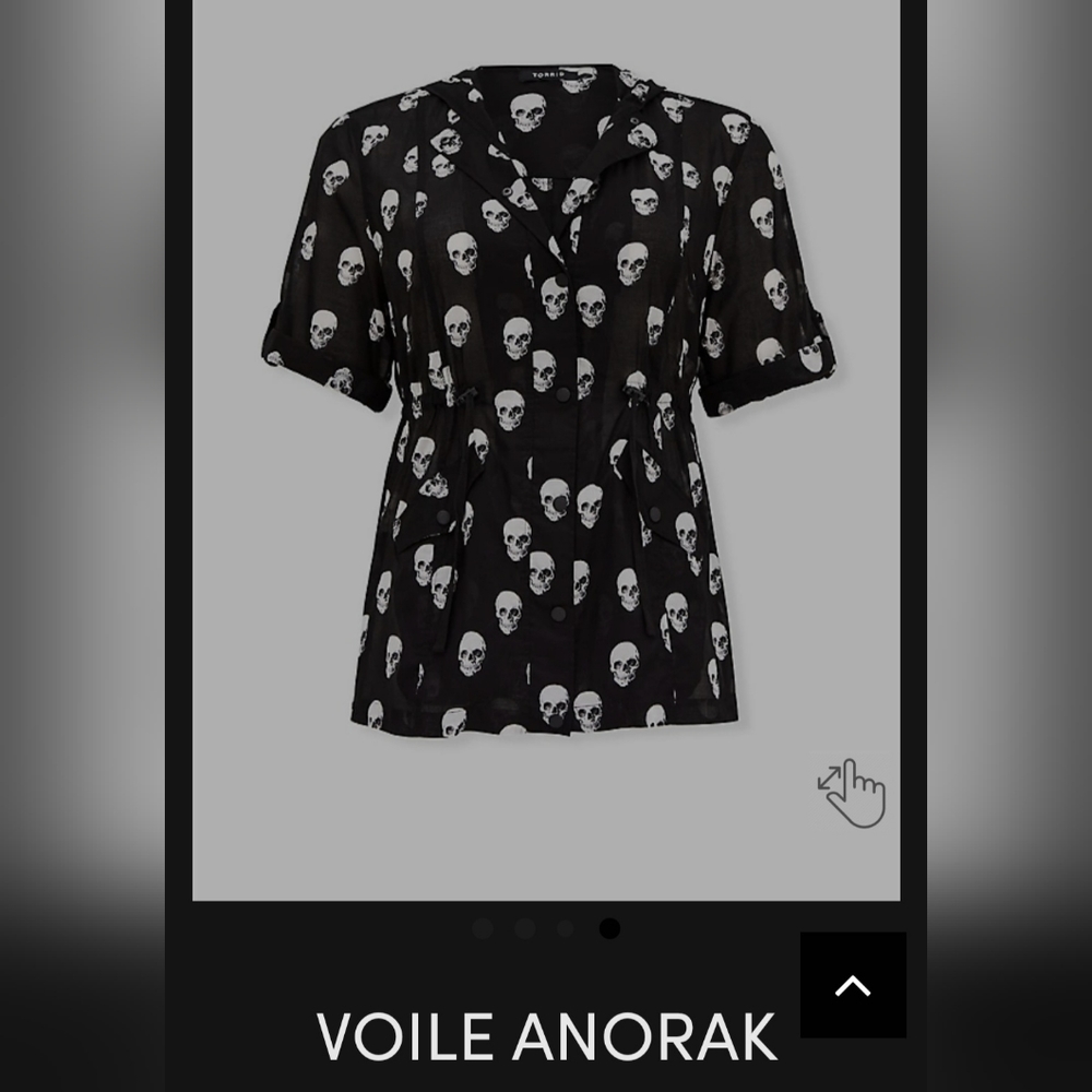 Torrid Skull Anorak